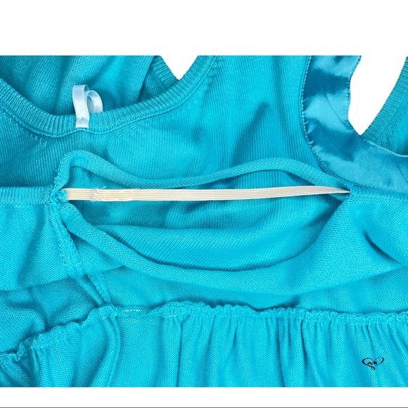 🆕 Milly of New York Beaded Oversized Jeweled Keyhole Neckline Knit Dress✨Size S - Picture 5 of 13